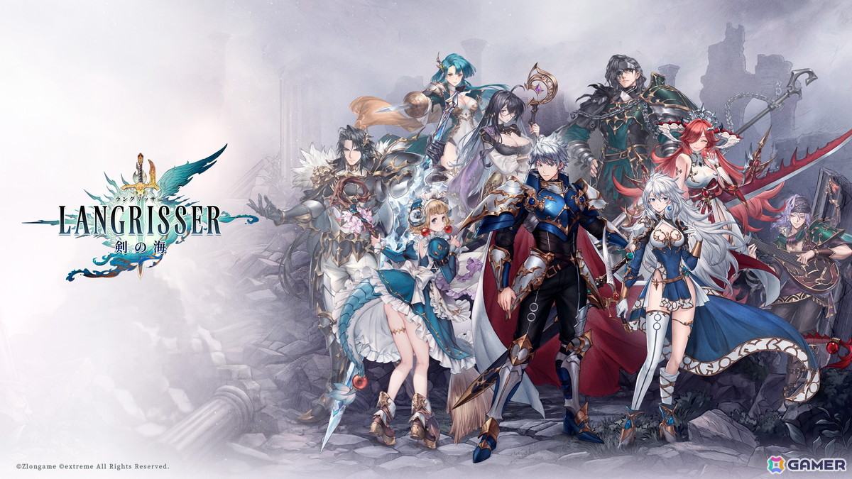 「ラングリッサー:剣の海」のメインビジュアルが公開!Steamでのウィッシュリスト登録もスタートの画像