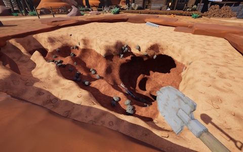 火星の地下を掘り進めて異星文明の謎に迫るADV「Alien Archeologist」が発表！発掘作業と探索要素の両方が楽しめる