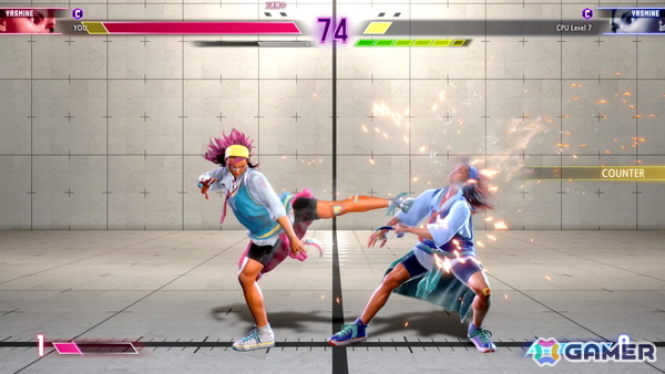 「ストリートファイター6」新キャラ・ヤスミンの先行プレイ動画を公開！ガード有利の突進技と戻ってくる飛び道具で相手を攪乱するインファイターの画像10