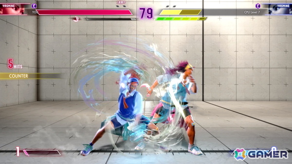 「ストリートファイター6」新キャラ・ヤスミンの先行プレイ動画を公開！ガード有利の突進技と戻ってくる飛び道具で相手を攪乱するインファイターの画像2