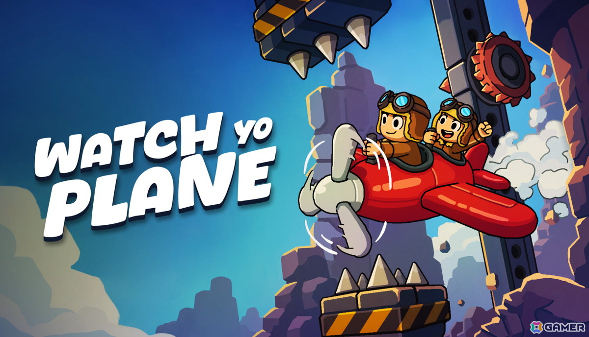 2人で飛行機を操縦する協力ゲーム「Watch Yo Plane」が配信！ピッチとロール操作を分担してステージクリアを目指そうの画像