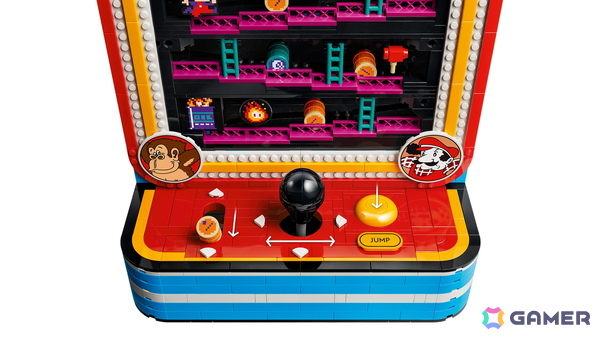 懐かしのアーケードゲーム「ドンキーコング」の世界をレゴブロックで再現した「レゴドンキーコング アーケードゲーム」が登場！の画像3