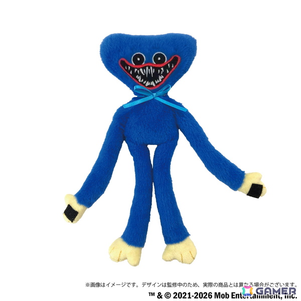 「Poppy Playtime」のブラインドぬいぐるみやフェイスポーチが2026年8月下旬より順次発売！計10点の新商品が登場の画像4