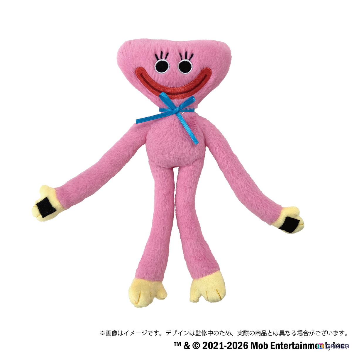 「Poppy Playtime」のブラインドぬいぐるみやフェイスポーチが2026年8月下旬より順次発売！計10点の新商品が登場の画像