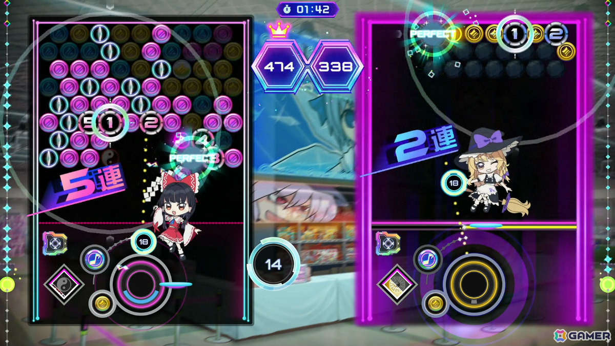 「QQQbeats!!!」タイトー・KOTARO TODA（ZUNTATA）氏による初の東方アレンジ曲「鬼躍る刻」など4曲が無料アップデートで追加！の画像4