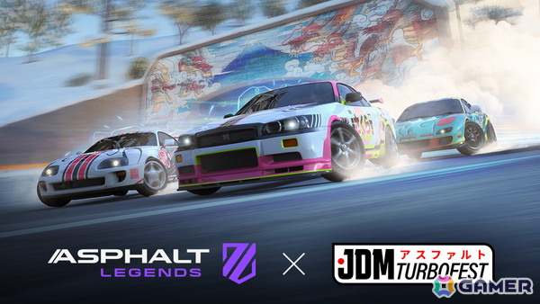 「アスファルト:Legends」日本テーマのシーズン「Touge Masters」が配信!富士山が象徴的な新コースや日産 スカイライン GT-R R34などが登場の画像1