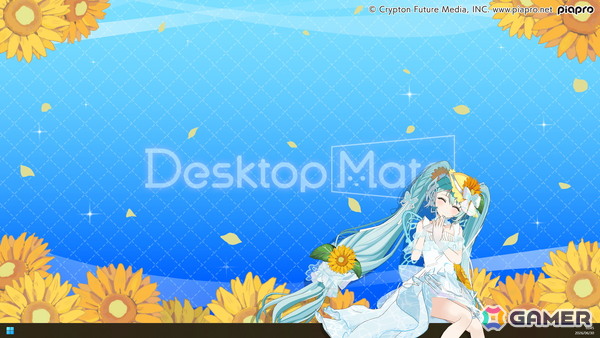 Desktop Mate 初音ミク「マジカルミライ 2026 Ver.」DLCがリリース！「湖のソナーレ」テーマの特別衣装の画像5