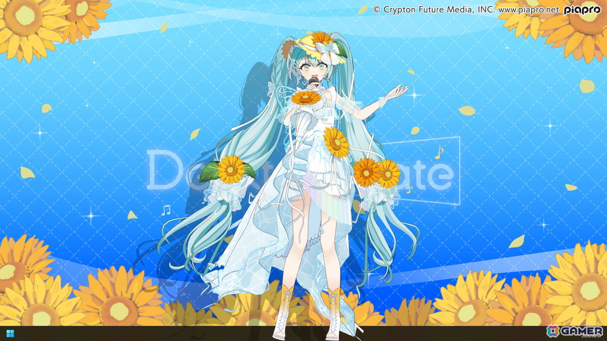 Desktop Mate 初音ミク「マジカルミライ 2026 Ver.」DLCがリリース！「湖のソナーレ」テーマの特別衣装の画像