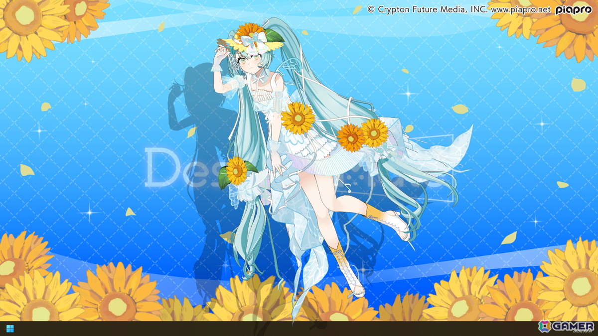 Desktop Mate 初音ミク「マジカルミライ 2026 Ver.」DLCがリリース！「湖のソナーレ」テーマの特別衣装の画像