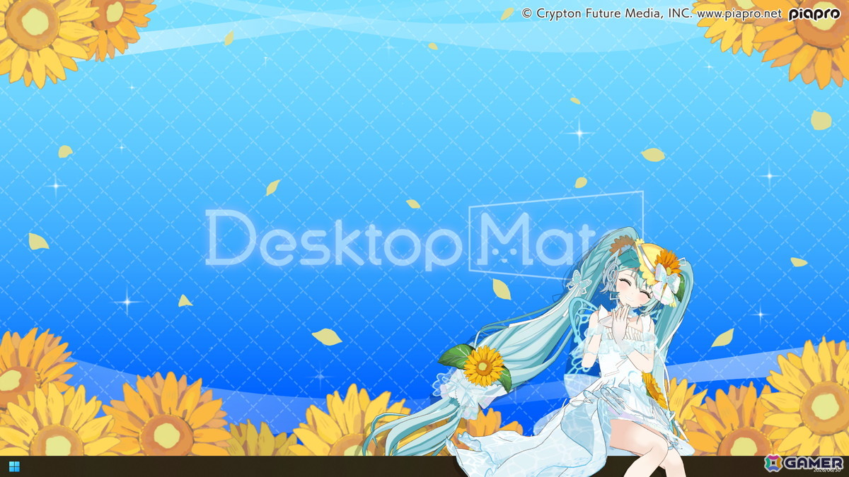 Desktop Mate 初音ミク「マジカルミライ 2026 Ver.」DLCがリリース！「湖のソナーレ」テーマの特別衣装の画像