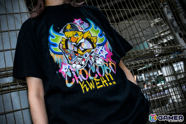 渋谷をイメージしたカラフル＆ポップなスライムとチョコボのTシャツが7月24日よりSQUARE ENIX GARDENで販売開始！の画像5