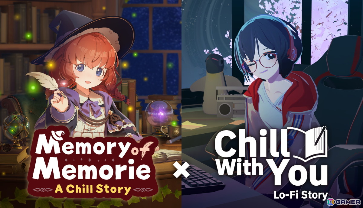 作業用ADV「Memory of Memorie : A Chill Story」が発売!「Chill with You : Lo-Fi Story」とのコラボも実施の画像
