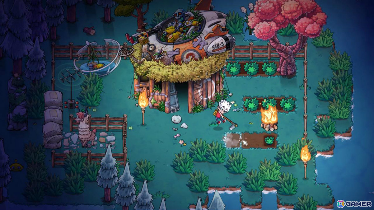 レトロコミック風のオープンワールドサバイバルゲーム「異星開拓記 Wonderia」早期アクセスが開始！最大8人で魅力あふれるエイリアンの惑星を探索しようの画像3