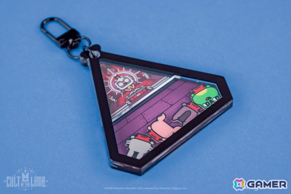 「Cult of the Lamb」のデスクマットとシャカシャカキーホルダーがFangamer Japanより発売！の画像3