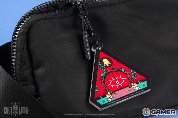 「Cult of the Lamb」のデスクマットとシャカシャカキーホルダーがFangamer Japanより発売！の画像5