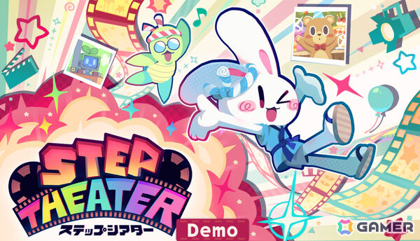 ゲーム実況者・P-Pさんによるオリジナルリズムゲーム「STEP THEATER」の体験版が配信！ステージ「二匹のもちや」「見習いおばけ」とストーリーを楽しめるの画像1