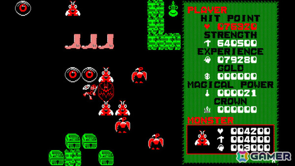 ファルコムのアクションRPG「ドラゴンスレイヤー」が親切機能で遊びやすく!「EGGコンソール ドラゴンスレイヤー LEVEL 2.0 PC-8801」がSwitchで配信の画像