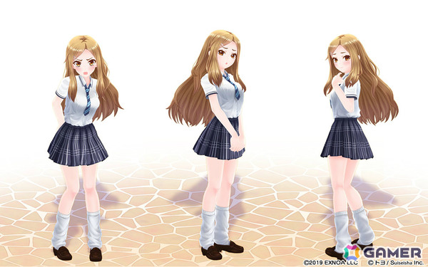 「デタリキZ」アニメ「悶えてよ、アダムくん」とのコラボが7月24日より開催！椎名楓、姫乃朱莉、胡桃沢結衣、九重杏季が3Dモデルで登場の画像4