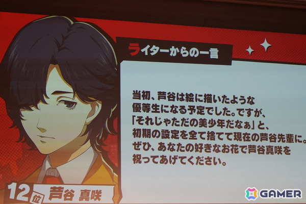 「P5X」1周年オフラインイベントレポート─キャラクター人気投票の波乱から開発陣のぶっちゃけ裏話まで、笑いと熱気に包まれた1周年を振り返るの画像25