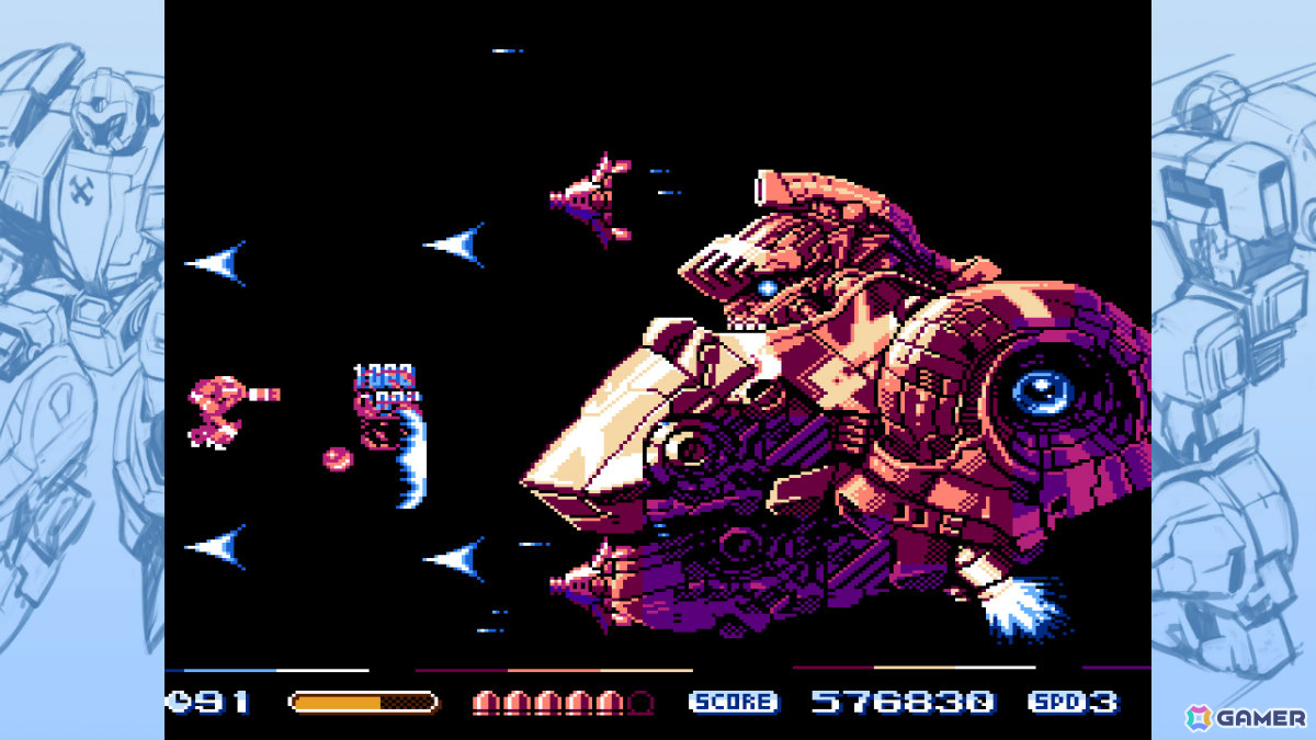 横スクロールSTG「超翼戦騎エスティーク」Switchパッケージ版が11月26日に発売！復刻インストラクションカードセットなどを収録した限定版も登場の画像1
