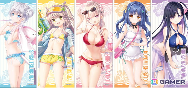 「ビジュアルアーツ夏フェス2026」が7月25日より秋葉原VA STORE出張所で開催！「anemoi」ヒロインの水着イラストを使用したグッズなどもラインナップの画像2