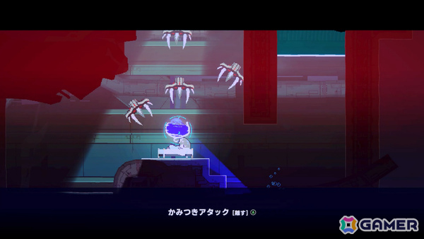 魂を頬張って吐き出すアクションで深海を生き延びる「インダーク リコール」が東京ゲームダンジョン13にプレイアブル出展!の画像