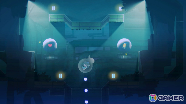 魂を頬張って吐き出すアクションで深海を生き延びる「インダーク リコール」が東京ゲームダンジョン13にプレイアブル出展!の画像