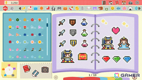 シール手帳シミュレーション「Sticker DECO ～わたしのシール手帳～」体験版が配信！1,000種類のシールが登場、どうぶつの友達と交換も楽しめるの画像1