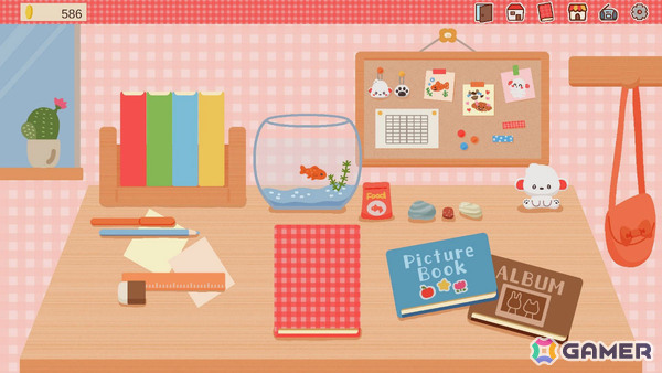 シール手帳シミュレーション「Sticker DECO ~わたしのシール手帳~」体験版が配信!1,000種類のシールが登場、どうぶつの友達と交換も楽しめるの画像