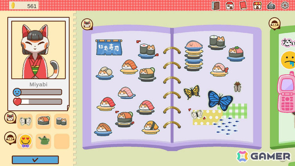 シール手帳シミュレーション「Sticker DECO ～わたしのシール手帳～」体験版が配信！1,000種類のシールが登場、どうぶつの友達と交換も楽しめるの画像14
