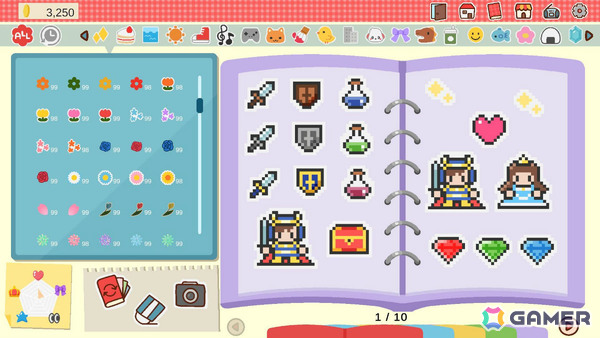 シール手帳シミュレーション「Sticker DECO ～わたしのシール手帳～」体験版が配信！1,000種類のシールが登場、どうぶつの友達と交換も楽しめるの画像3
