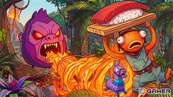 ドタバタ調理サバイバルアクション「CRAZY COOK」が「フォートナイト」で公開！厨房を荒らす敵を撃退しながらグルメモンスターに料理を届けようの画像1
