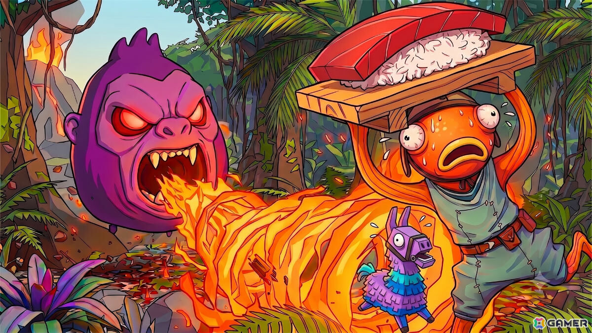 ドタバタ調理サバイバルアクション「CRAZY COOK」が「フォートナイト」で公開！厨房を荒らす敵を撃退しながらグルメモンスターに料理を届けようの画像