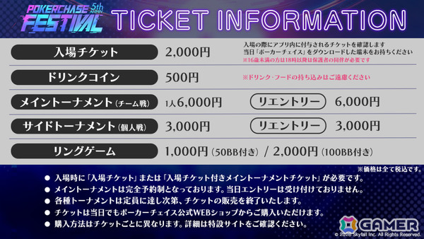 「ポーカーチェイス」のオフラインイベント「POKER CHASE FESTIVAL ～5th anniversary～」が8月30日にHADO ARENA お台場店で開催！の画像2