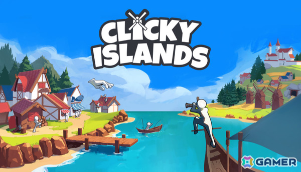 インクリメンタルゲームの中毒性と街づくりシミュレーションが融合した「Clicky Islands / クリッキーアイランド」が2026年に発売！の画像1