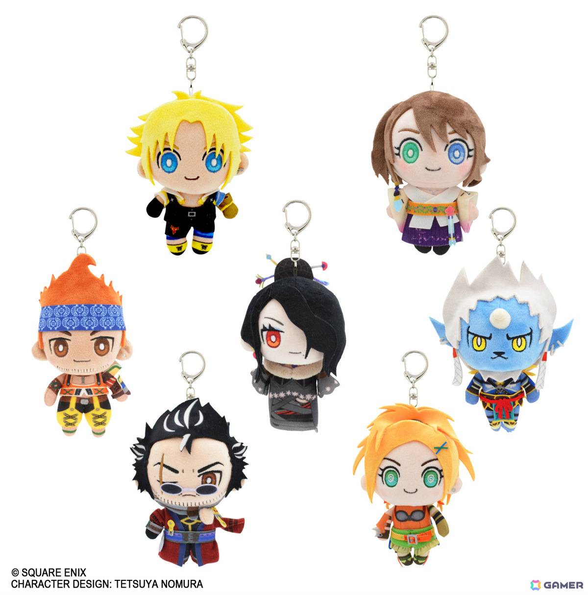 「FFVII リバース」「FFX」のキャラクターたちがポケットに収まる小さなマスコット「ポケットピープレッツ」となって11月14日に発売!の画像