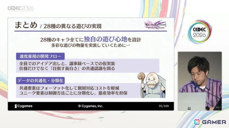 試行錯誤から生まれた最高のキャラ体験――「グランブルーファンタジー リリンク:エンドレスラグナロク」の圧倒的物量をいかに効率化したか【CEDEC2026】の画像
