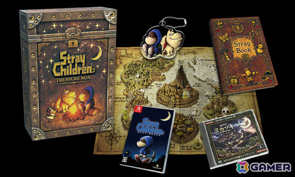 「ストレイチルドレン トレジャーボックス」が12月10日に発売！ゲーム本編に加え開発資料や幻のRPG「ミカヅキ」体験音楽CDなどを同梱の画像2