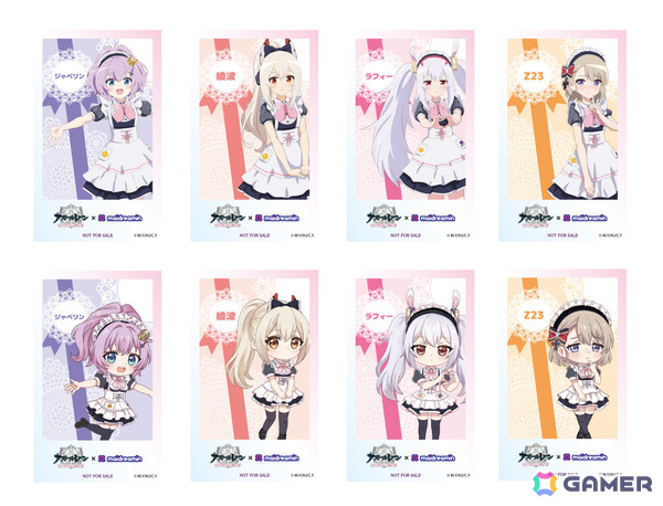アニメ「アズールレーン びそくぜんしんっ！にっ！！」×メイドカフェ「めいどりーみん」のコラボカフェが8月17日より開催！の画像2