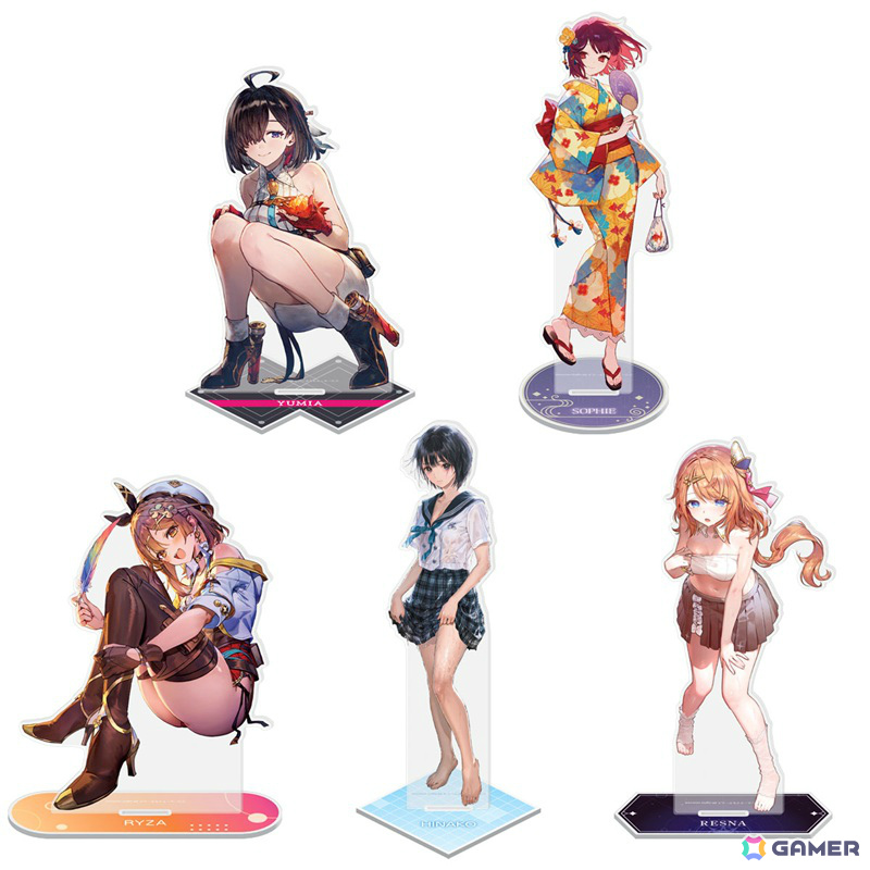 「ガストショップ&KT SPOT出張所 ~コーエーテクモゲームス~」のコミケ108出展情報が公開!「ユミア」「ソフィー2」「レスレリ」の描き下ろしグッズなどを販売の画像