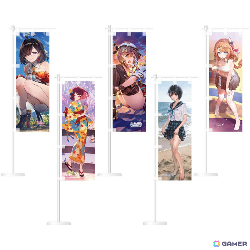 「ガストショップ&KT SPOT出張所 ~コーエーテクモゲームス~」のコミケ108出展情報が公開!「ユミア」「ソフィー2」「レスレリ」の描き下ろしグッズなどを販売の画像