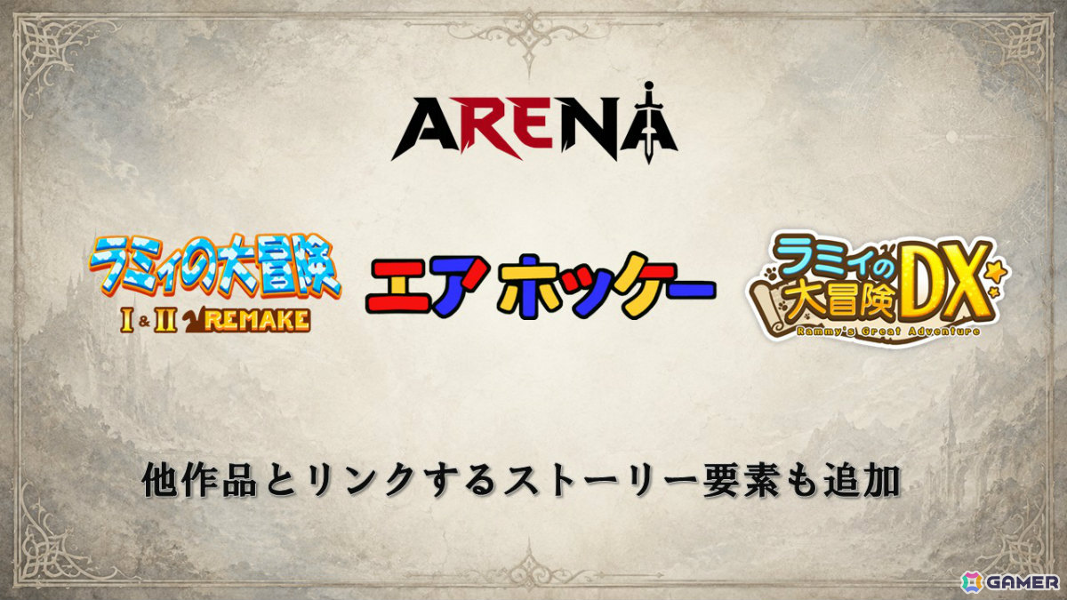 富士通FMVシリーズに収録されていた「ARENA」が30年の時を経て復活!ローグライク型ターン制RPG「アリーナリメイク」として2026年冬頃に発売の画像