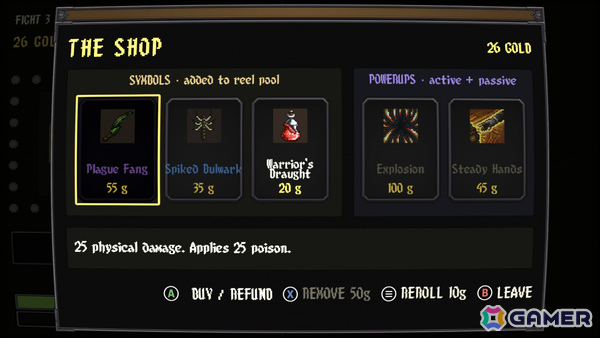 スロットで戦うターン制ローグライク「Slots & Skulls」が発表!リールにセットするシンボルは強化が可能、ただし失敗すると永久破壊の画像