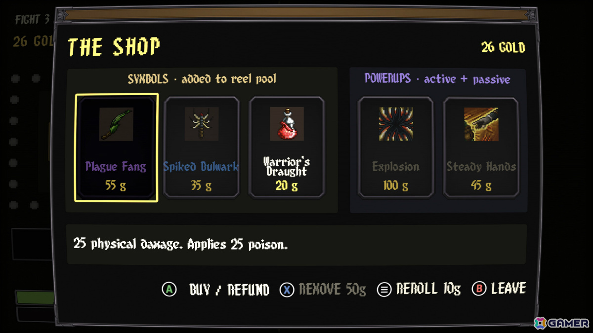 スロットで戦うターン制ローグライク「Slots ＆ Skulls」が発表！リールにセットするシンボルは強化が可能、ただし失敗すると永久破壊の画像4