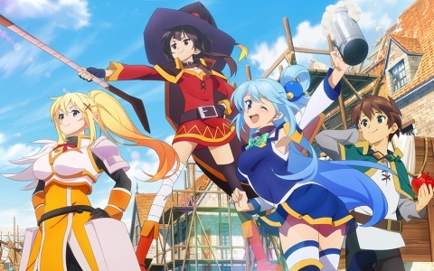 「このすば」新作モバイル/PC向けゲーム「この素晴らしい世界に祝福を!~この愛すべき街に繁栄を!~」の事前登録がスタート!ティザーPVやキービジュアルも公開