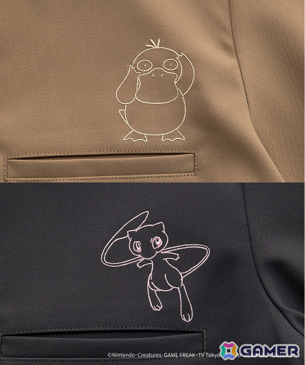 ポケモンの医療用ユニフォーム「ポケモンコレクション」にシックな新色のコダック、ミュウが登場!の画像