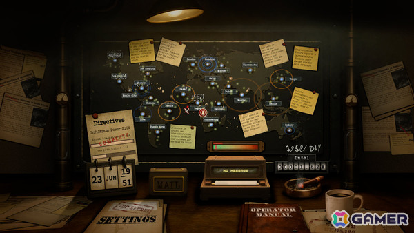 司令ボードの上で展開する冷戦ストラテジーゲーム「The Syndicate: Classified Operations」が8月6日に発売!の画像