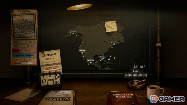司令ボードの上で展開する冷戦ストラテジーゲーム「The Syndicate: Classified Operations」が8月6日に発売!の画像