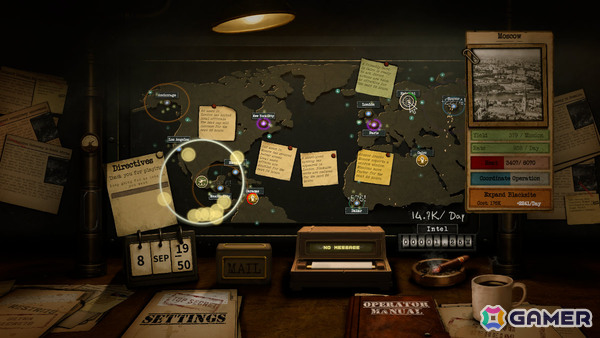 司令ボードの上で展開する冷戦ストラテジーゲーム「The Syndicate: Classified Operations」が8月6日に発売!の画像