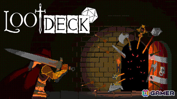 装備したアイテムがカードとしてデッキに追加されるローグライトゲーム「Lootdeck」Steamページ＆アナウンストレーラーが公開！の画像1